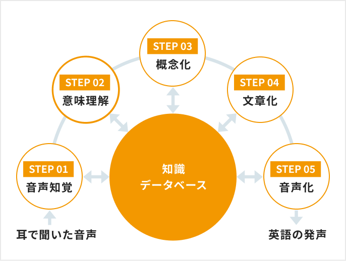 知識データーベースの図